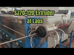 낮은 투자 Xlpe 케이블 extruder Sj-150 최종 Jacketing 라인을 위해