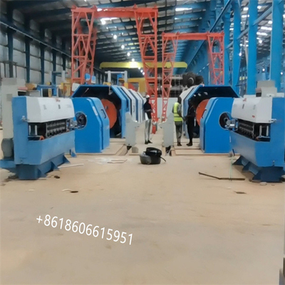 보우 타입 멀티 케이블 와이어 트위스터 기계 1250MM 45HP 단열 케이블 트위스터