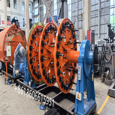 JLY300/72 Easy Operation Cable Armouring Machine Steel Wire Stranding Machine