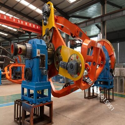 코어 전력 케이블 설치 기계는 사전 설정을위한 HMI + PLC 제어 시스템으로 제공됩니다.