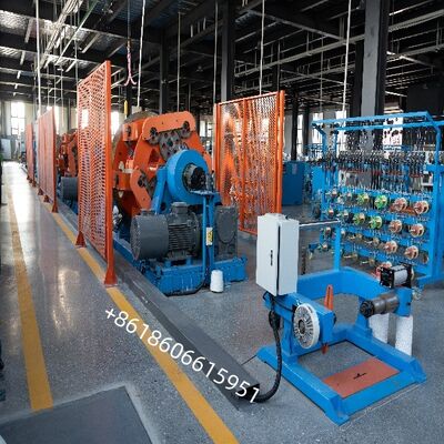 JLY-400/500/630 모델의 안정적인 스트랜드 형성과 소재 폐기물을 줄이기 위한 중량형 행성 스트랜딩 기계