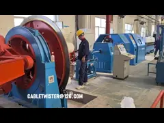 CLY CRADLE CABLE LAYING UP MACHINE 800 MODEL for cabling and ABC,insulated rubber,insulated PVC,XLPE core laying